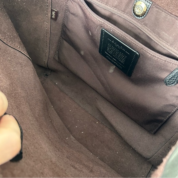 Coach Black Derby Tote - Picture 7 of 8